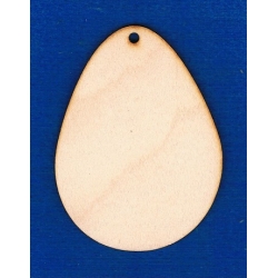 Jajko  11,5cm , zawieszka / SKLEJKA  #3mm